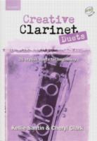 Creative Clarinet Duets Santin/clark Book/cd Sheet Music Songbook