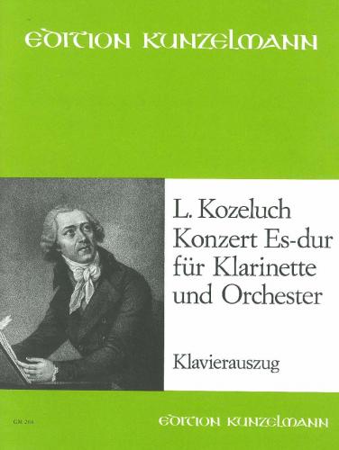 Kozeluch Concerto Eb Clarinet & Piano Sheet Music Songbook