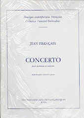 Francaix Concerto Clarinet Complete Sheet Music Songbook