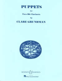 Grundman Puppets Clarinet Duet Sheet Music Songbook