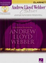Andrew Lloyd Webber Classics Clarinet Book/cd Sheet Music Songbook