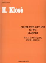 Klose Celebrated Method For Clarinet Complete Ed Sheet Music Songbook