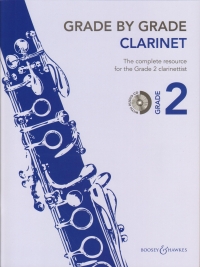 Grade By Grade Clarinet Grade 2 Way + Cd Sheet Music Songbook