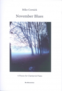 Cornick November Blues Clarinet Sheet Music Songbook