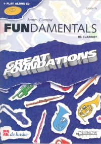 Curnow Fundamentals Clarinet Book & Cd Sheet Music Songbook