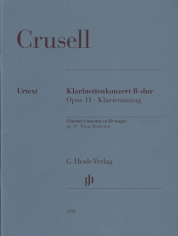 Crusell Clarinet Concerto Bb Op11 Reduction Sheet Music Songbook