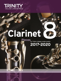 Trinity Clarinet Exams 2017-2022 Grade 8 Score+pt Sheet Music Songbook