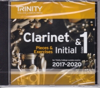 Trinity Clarinet Exams Cd 2017-2022  Initial-gr 1 Sheet Music Songbook