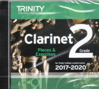 Trinity Clarinet Exams Cd 2017-2022 Grade 2 Sheet Music Songbook