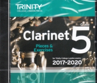 Trinity Clarinet Exams Cd 2017-2022 Grade 5 Sheet Music Songbook