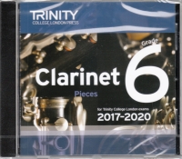 Trinity Clarinet Exams Cd 2017-2022 Grade 6 Sheet Music Songbook