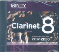 Trinity Clarinet Exams Cd 2017-2022 Grade 8 Sheet Music Songbook