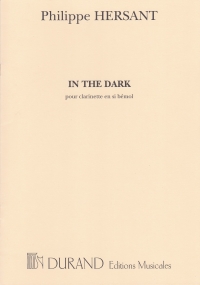 Hersant In The Dark Clarinet Solo Sheet Music Songbook