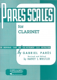 Pares Scales For Clarinet Sheet Music Songbook