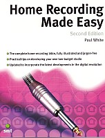 Home Recording Made Easy White Sheet Music Songbook