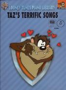 Looney Tunes Tazs Terrific Songs Book Cd Midi Sheet Music Songbook