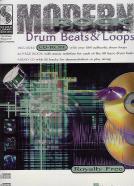 Modern Rock Drum Beats & Loops Book & Cd-rom Sheet Music Songbook