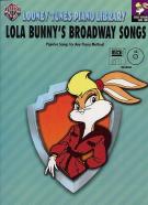 Looney Tunes Lola Bunnys Broadway Songs Bk Cd Mid Sheet Music Songbook
