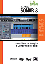 Beginning Sonar 8 Alfred Pro Audio Dvd Sheet Music Songbook