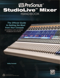 Presonus Studiolive Mixer Handbook Owsinski Sheet Music Songbook