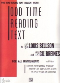 Odd Time Reading Text Bellson Sheet Music Songbook