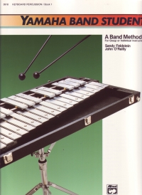 Yamaha Band Student Keyboard Percussion Book 1 Sheet Music Songbook