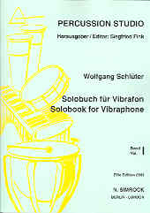 Solobook For Vibraphone Vol 1 Arr Schluter Sheet Music Songbook