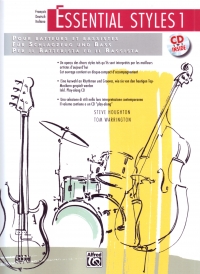 Essential Styles Drum/bass Bk 1 Ger/fr/ital Bk Cd Sheet Music Songbook
