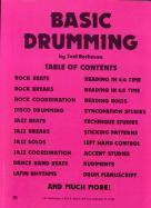 Basic Rock Beats Drumming Rothman Sheet Music Songbook