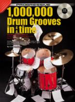 Progressive 1000000 Drum Grooves In 4/4 Time +cd Sheet Music Songbook