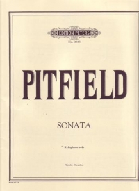 Pitfield Sonata Xylophone Solo Sheet Music Songbook