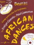 Beat It African Dances Glennie/cameron Book Cd Sheet Music Songbook