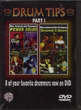 Drum Tips 1 Power Solos/developing A Groove Dvd Sheet Music Songbook