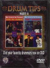 Drum Tips 2 Double Bass Drumming/funky Drummer Dvd Sheet Music Songbook