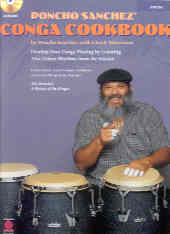 Conga Cookbook Book/cd Poncho Sanchez Sheet Music Songbook