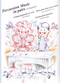 Percussion Music In Pairs For Beginners Zempleni Sheet Music Songbook
