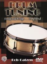 Bob Gatzen Drum Tuning: Sound & Design Dvd Sheet Music Songbook