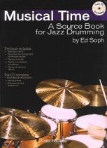 Musical Time Soph Source Book For Jazz Drumming+cd Sheet Music Songbook