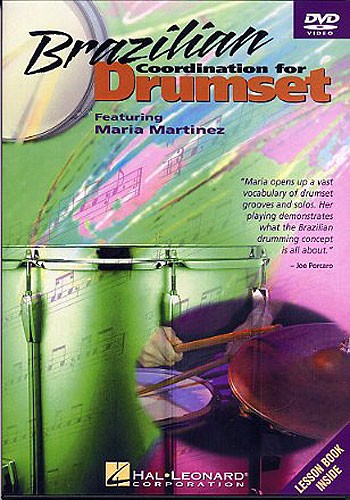 Brazilian Coordination For Drumset Martinez Dvd Sheet Music Songbook