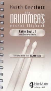 Drummers Pocket Flipbook Latin Beats 1 Bartlett Sheet Music Songbook