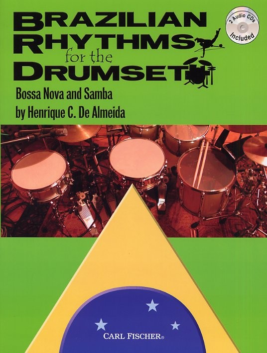 Brazilian Rhythms For The Drumset Almeida Book Cd Sheet Music Songbook