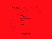 Aa Wake Percussion Duo (1997) 2 Playing Scores Sheet Music Songbook