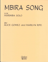 Gomez Mbira Song Rife Marimba Solo Sheet Music Songbook