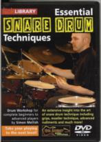 Essential Snare Drum Techniques Lick Library Dvd Sheet Music Songbook