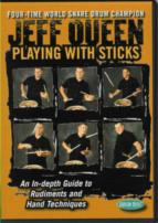 Jeff Queen Playing With Sticks Dvd Sheet Music Songbook
