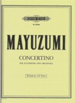 Mayuzumi Concertino Xylophone And Piano Sheet Music Songbook