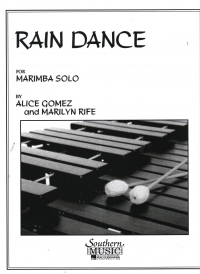 Gomez Raindance Marimba Sheet Music Songbook