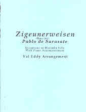 Sarasate Zigeunerweisen Eddy Tuned Percussion Sheet Music Songbook