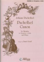 Pachelbel Canon Marimba Or Vibraphone And Piano Sheet Music Songbook