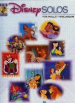 Disney Solos Mallet Percussion Book Cd Sheet Music Songbook